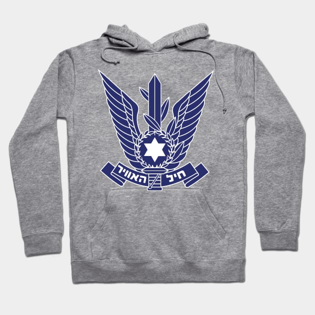 Israel Air Force Logo Hoodie by Spacestuffplus